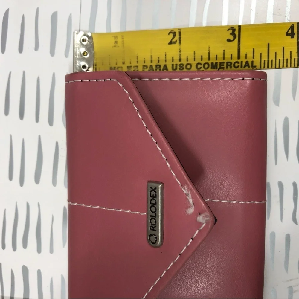 Rolodex pink wallet